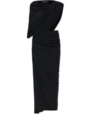 Balenciaga Asymmetric Dress - Black