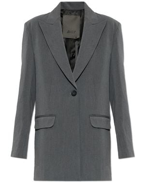 Akep Single-Slit Blazer - Grey