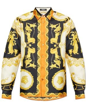 Versace Silk Shirt - Yellow