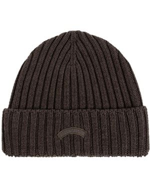 Paul & Shark Wool Hat - Brown