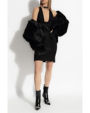 DSquared² Dress With Decorative Bow - Black