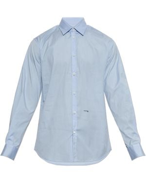 DSquared² Shirt With Logo - Blue