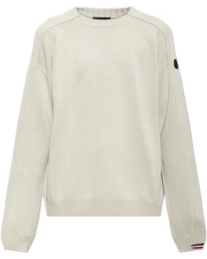 Moncler Wool Jumper - White
