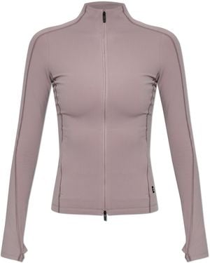 On Shoes Training Sweatshirt With Zip Fastening - Purple