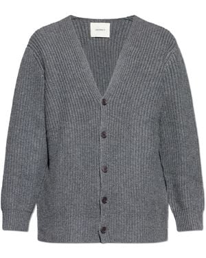 Lisa Yang Cardigan 'Leander' - Grey
