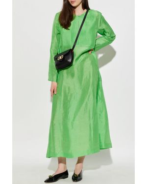 Tory Burch Long-Sleeved Dress - Green