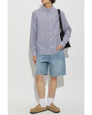 Paul Smith Denim Shorts - Blue