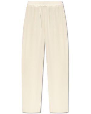 Theory Loose-Fit Trousers - White
