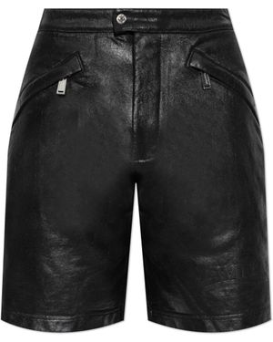 DSquared² Waxed Shorts - Black