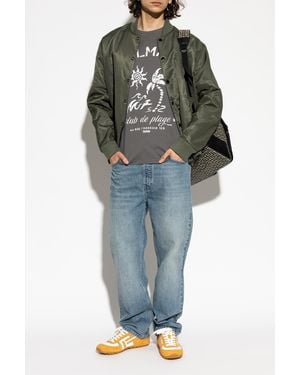 Balmain Reversible Bomber Jacket - Green