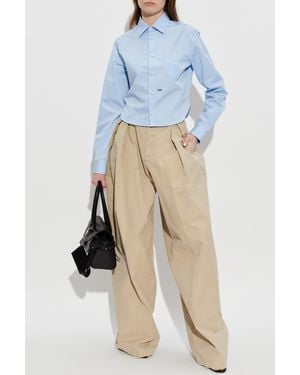 DSquared² Wide-Leg Pants - Blue