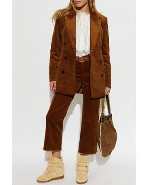 Isabel Marant Top 'Rubra' - Brown