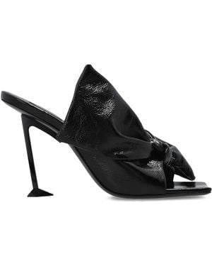 Givenchy 'Boudoir' Leather Slides - Black