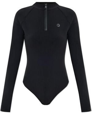 Coperni Long-Sleeve Bodysuit - Black
