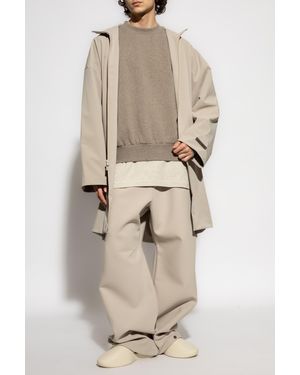 Fear Of God Oversize Coat - Natural