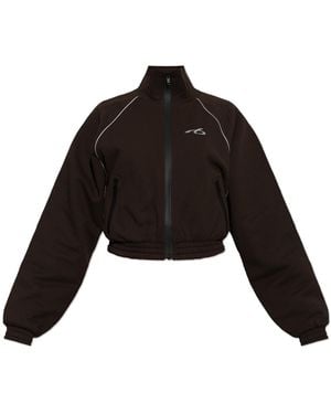 Balenciaga Sweatshirt With Logo - Black