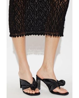ROTATE BIRGER CHRISTENSEN Heeled Mules - Black