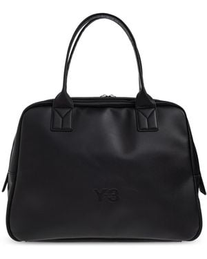 Y-3 Leather Bag - Black