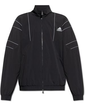 adidas Originals Jacket With Stand-Up Collar - Black