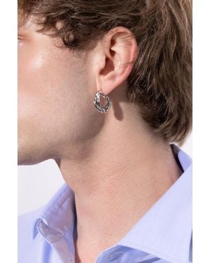 Jil Sander Single Earring - Metallic
