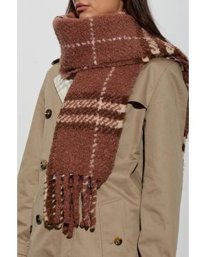 Burberry Wool Scarf - Brown