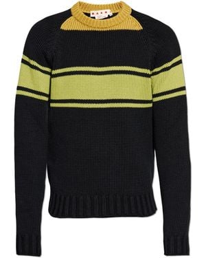 Marni Jumper With Logo - Black