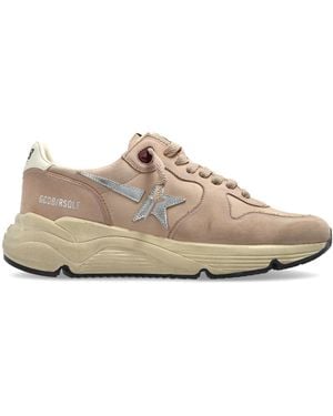 Golden Goose 'Running' Sports Shoes - Brown