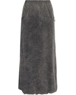 DIESEL Cotton Skirt O-Tulip - Grey