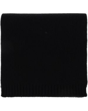 Lisa Yang Cashmere Scarf 'Frederica' - Black