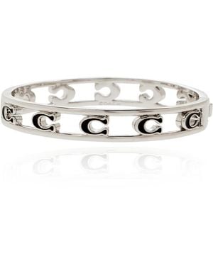 COACH Bracelet With Logo - Metallic