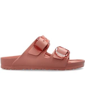 Birkenstock 'Arizona Big Buckle Eva' Slides - Red