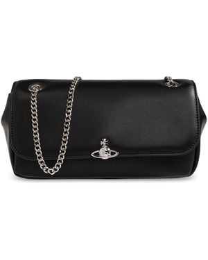 Vivienne Westwood Bag With Applique - Black
