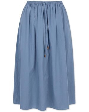 Marni Flared Skirt With Pockets - Blue