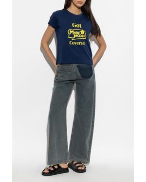 Marc Jacobs T-Shirt With Print - Blue