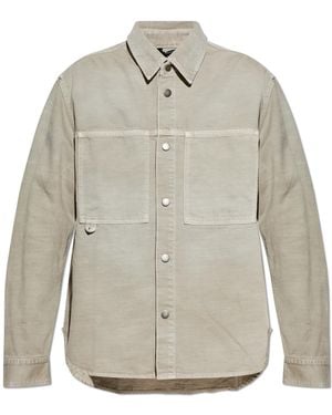Haikure Denim Shirt 'Arno' - Grey
