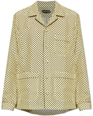 Tom Ford Silk Shirt - Yellow