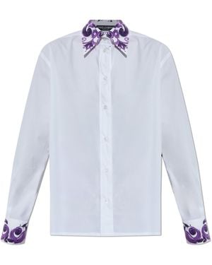 Dolce & Gabbana Cotton Shirt - White