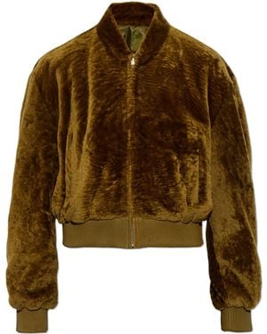 Arma Reversible Shearling Coat 'Azra' - Brown