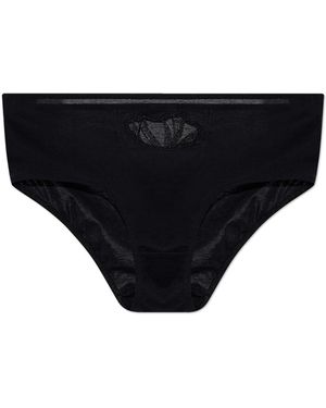 Hanro Cotton Briefs 'Rosaria' - Black
