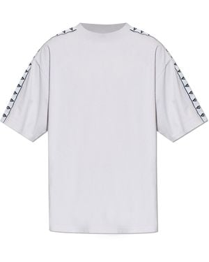 Balenciaga Oversize Fit T-Shirt - White