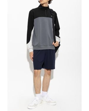 Lacoste Sweatshirt With Logo - Black