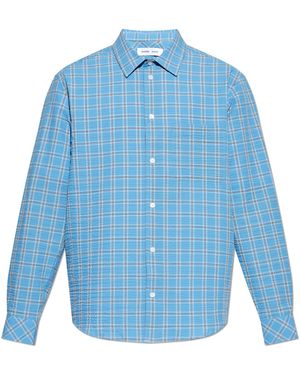 Samsøe & Samsøe Shirt 'Sadamon' - Blue