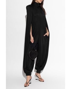 Alaïa Jumpsuit With Turtleneck - Black