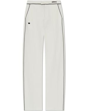 adidas Originals Logo Trousers - White