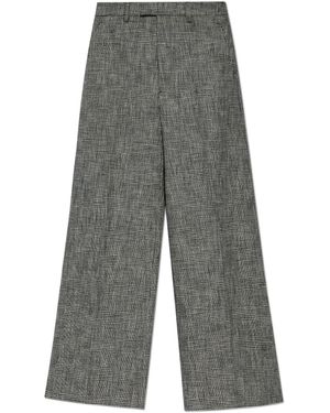 Vetements Patterned Trousers - Grey