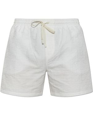 Balmain Swim Shorts - White