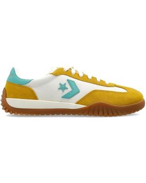Converse Sports Shoes 'Run Star Sneaker Ox' - Yellow