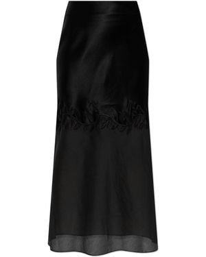 By Malene Birger Long Skirt 'Angelina' - Black