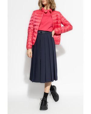 Moncler T-Shirt With Logo - Pink
