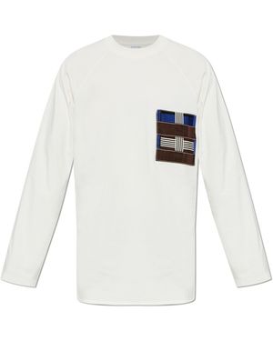 Bottega Veneta Long-Sleeve T-Shirt - White